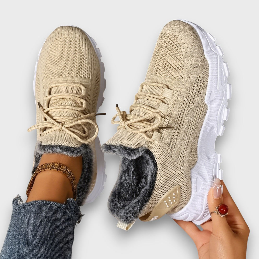 Kathryn™ | Lace-Up Winter Sneakers
