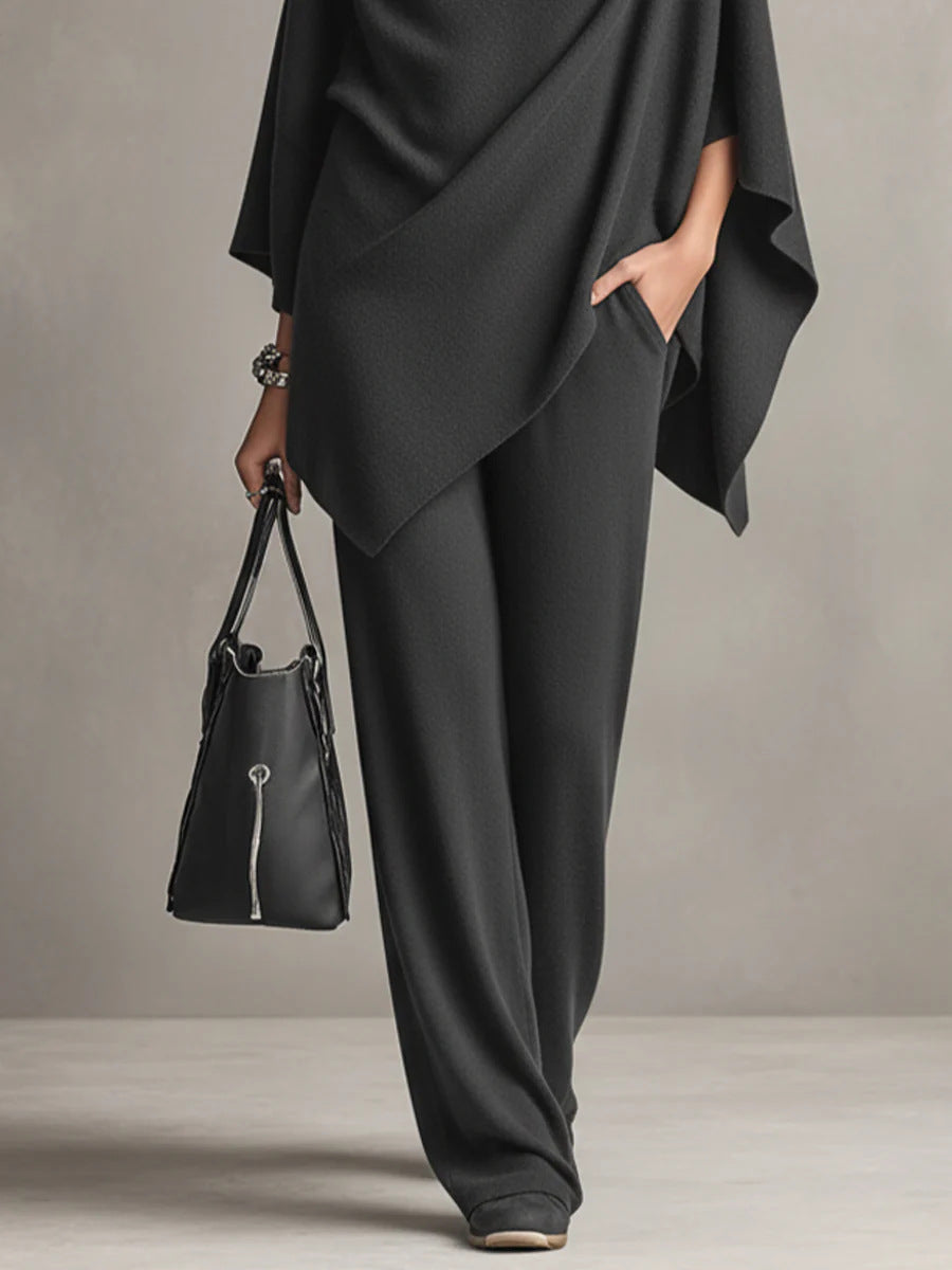 Marina™ | Elegant Drape Two-Piece Set