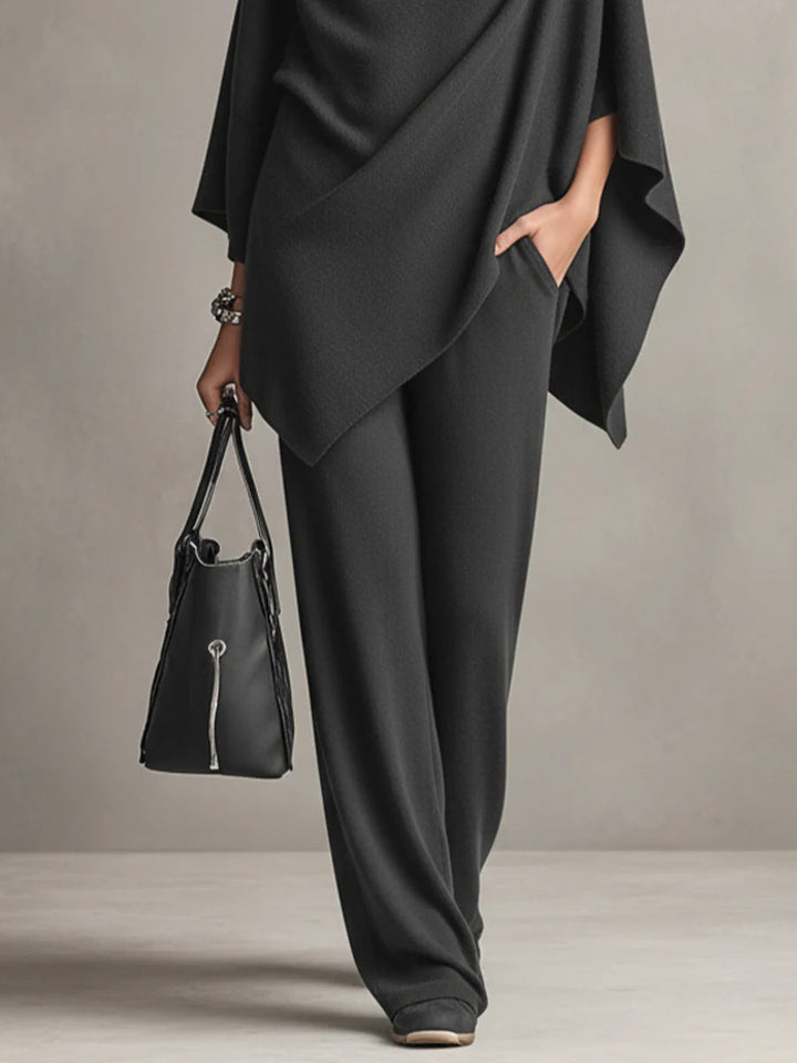 Marina™ | Elegant Drape Two-Piece Set