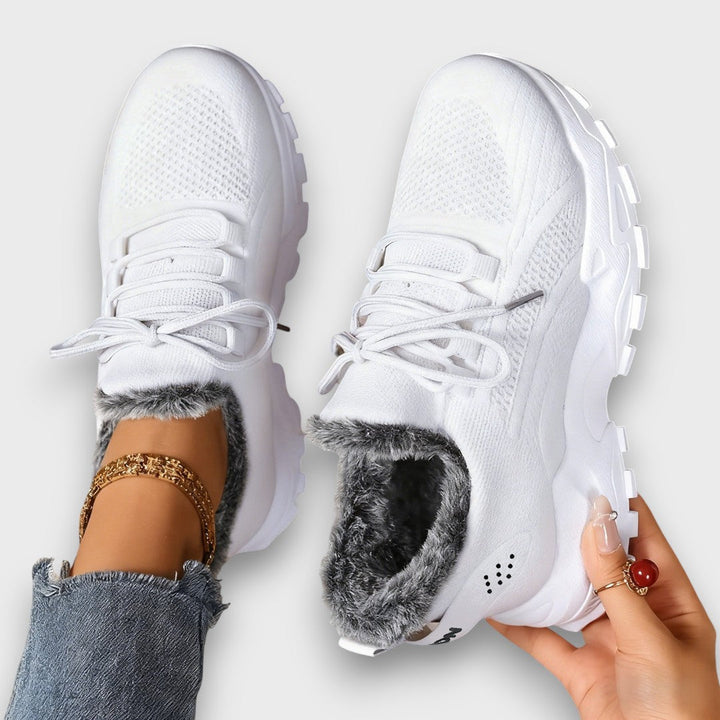 Kathryn™ | Lace-Up Winter Sneakers