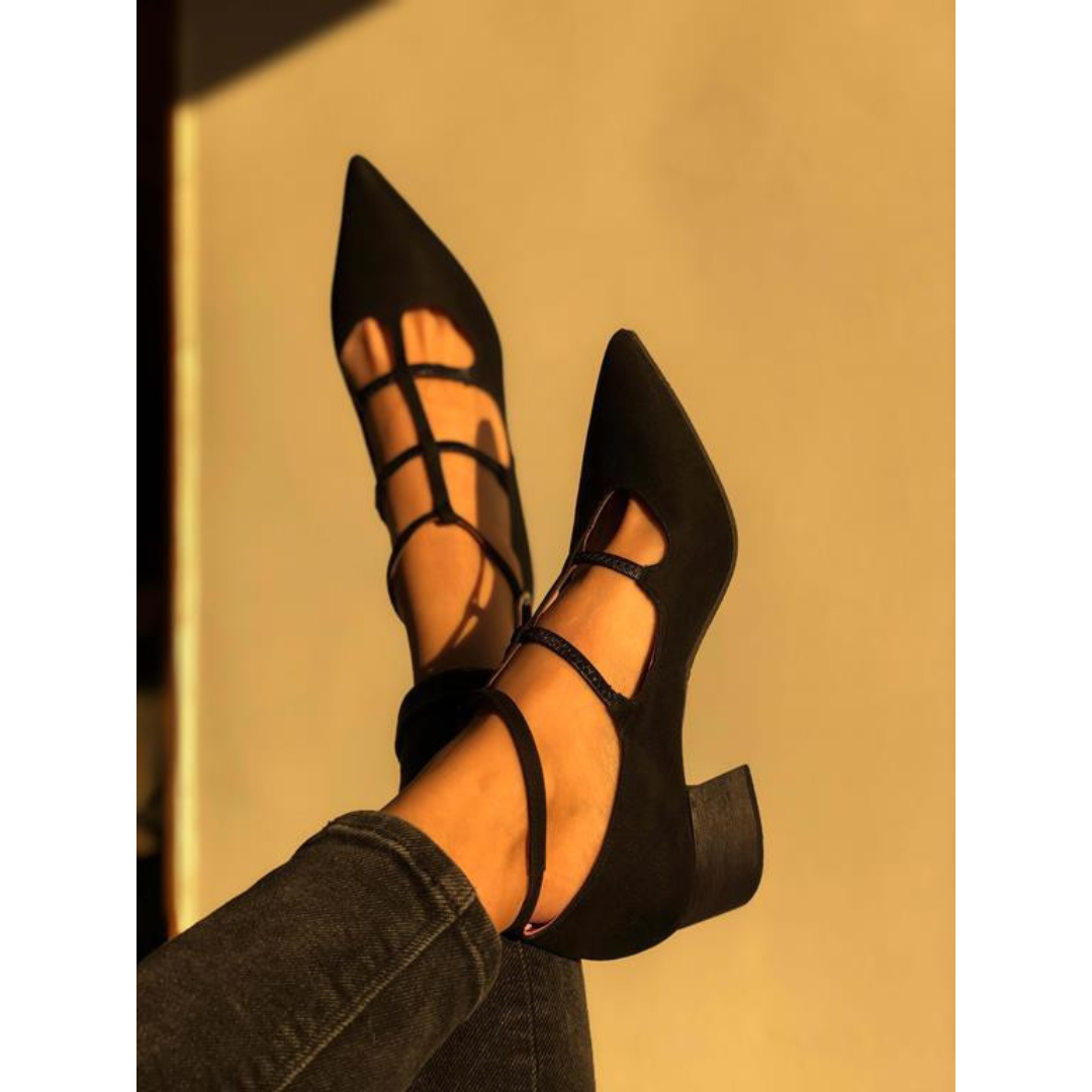 Ruby – Elegant Mid-Heel Shoes