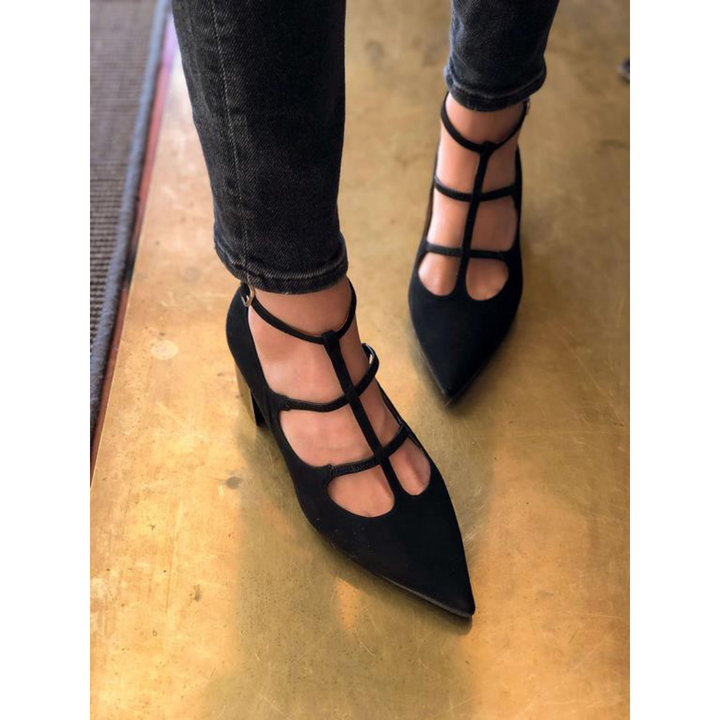 Ruby – Elegant Mid-Heel Shoes