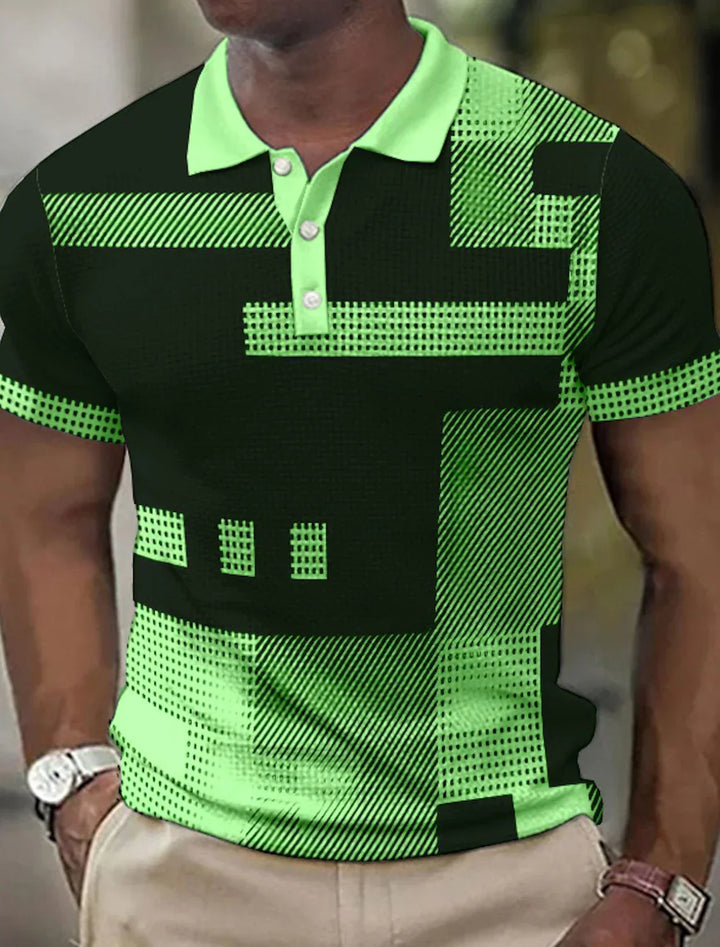 Brent – Modern Geometric Polo