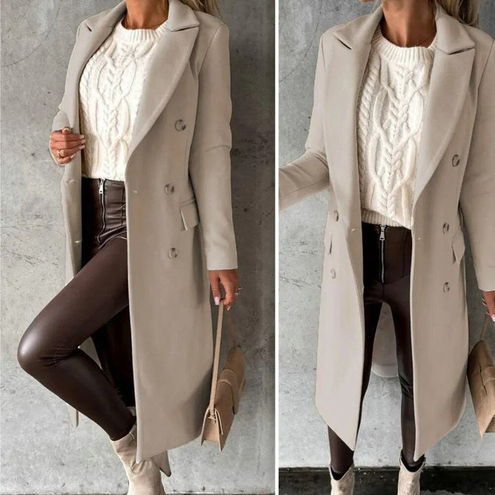 Hazel - Elegant Longline Coat