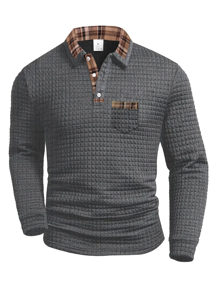 Preston – Textured Long-Sleeve Shirt