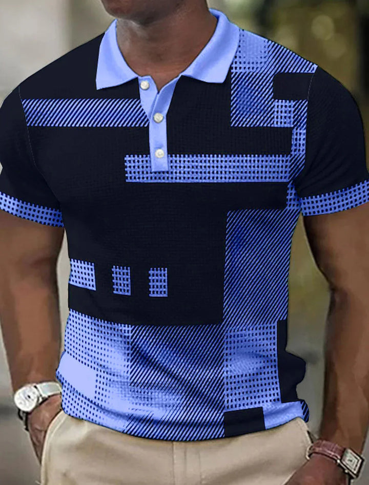 Brent – Modern Geometric Polo