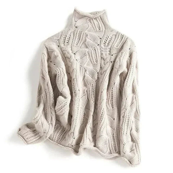 Bridget – Timeless Cable Knit Jumper
