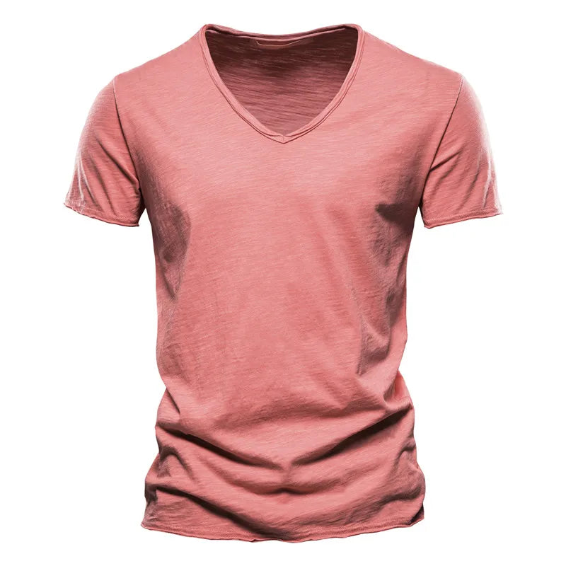 Adam – Classic V-Neck T-Shirt