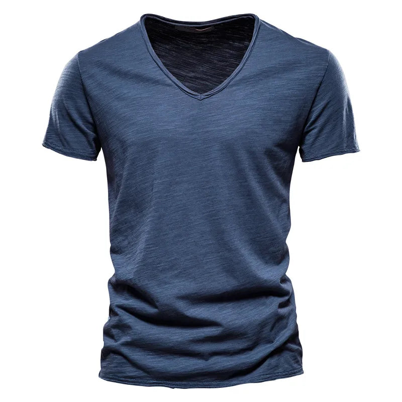 Adam – Classic V-Neck T-Shirt