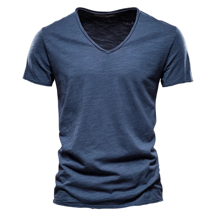 Adam – Classic V-Neck T-Shirt