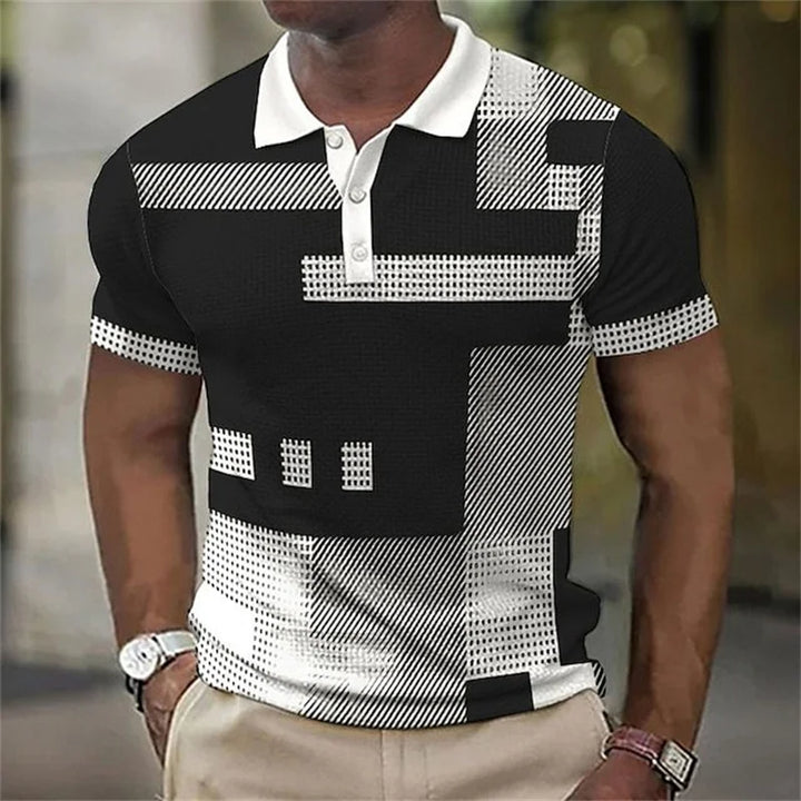 Brent – Modern Geometric Polo