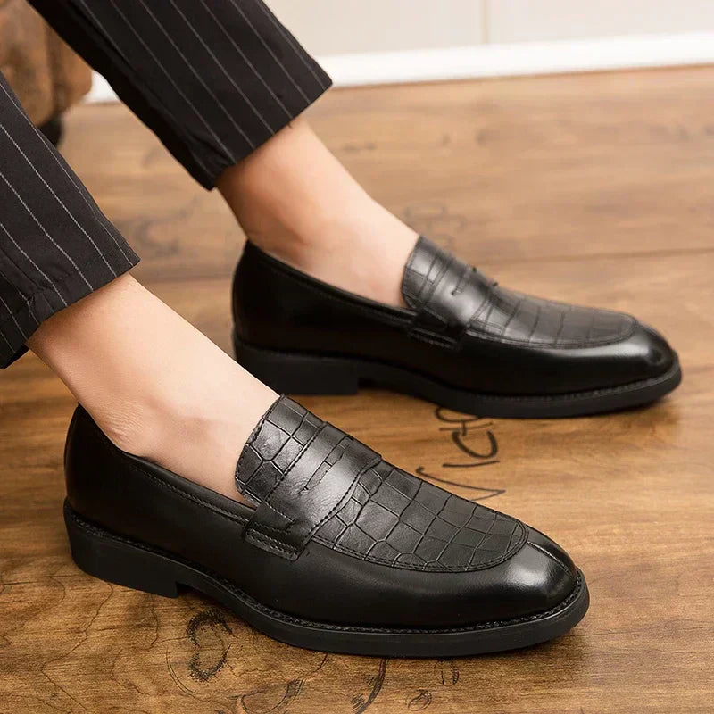 Arthur - Refined Croc Loafers