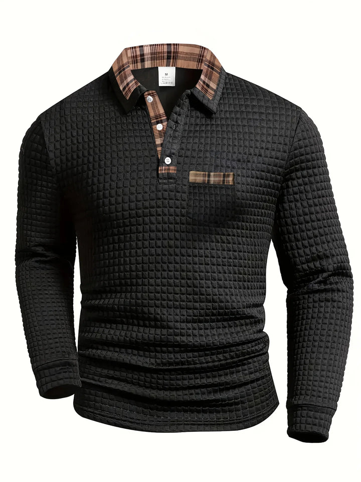 Preston – Textured Long-Sleeve Shirt