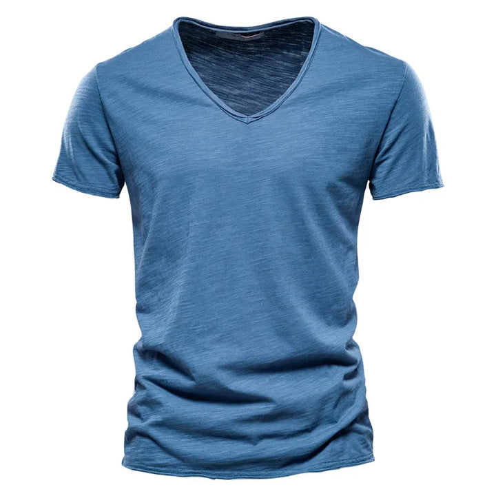 Adam – Classic V-Neck T-Shirt