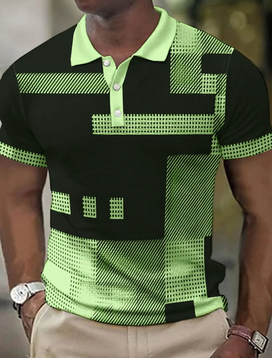 Brent – Modern Geometric Polo