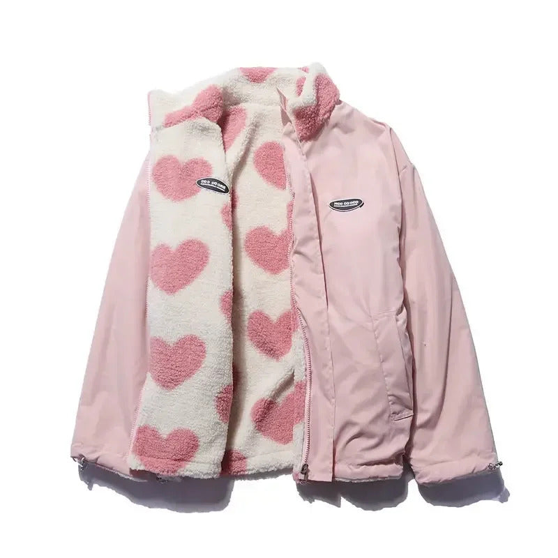 Lilith – Reversible Heart-Lined Jacket