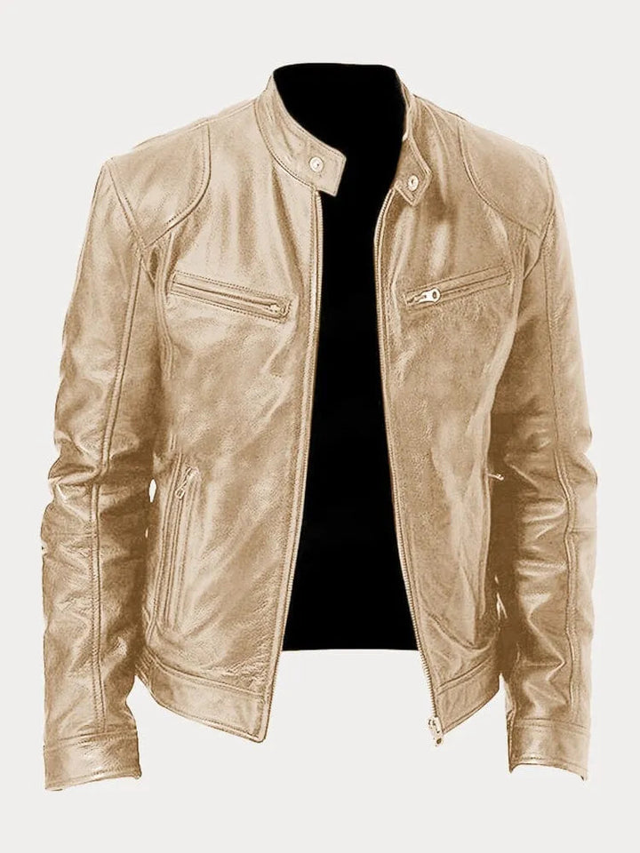 Jack – Timeless Leather Biker Jacket