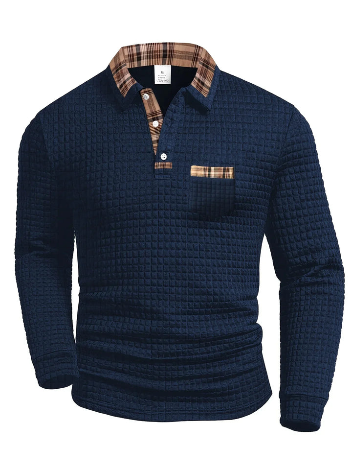 Preston – Textured Long-Sleeve Shirt