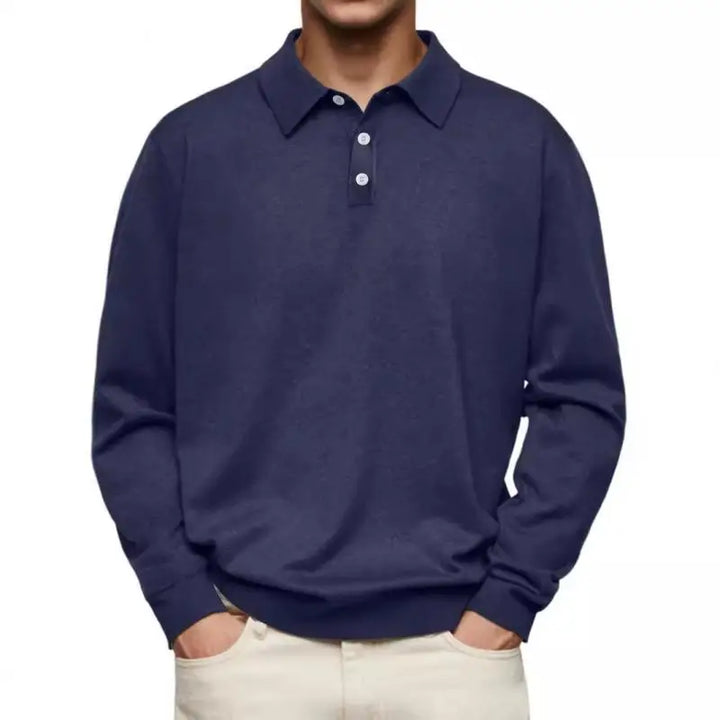 John – Casual Long-Sleeve Polo