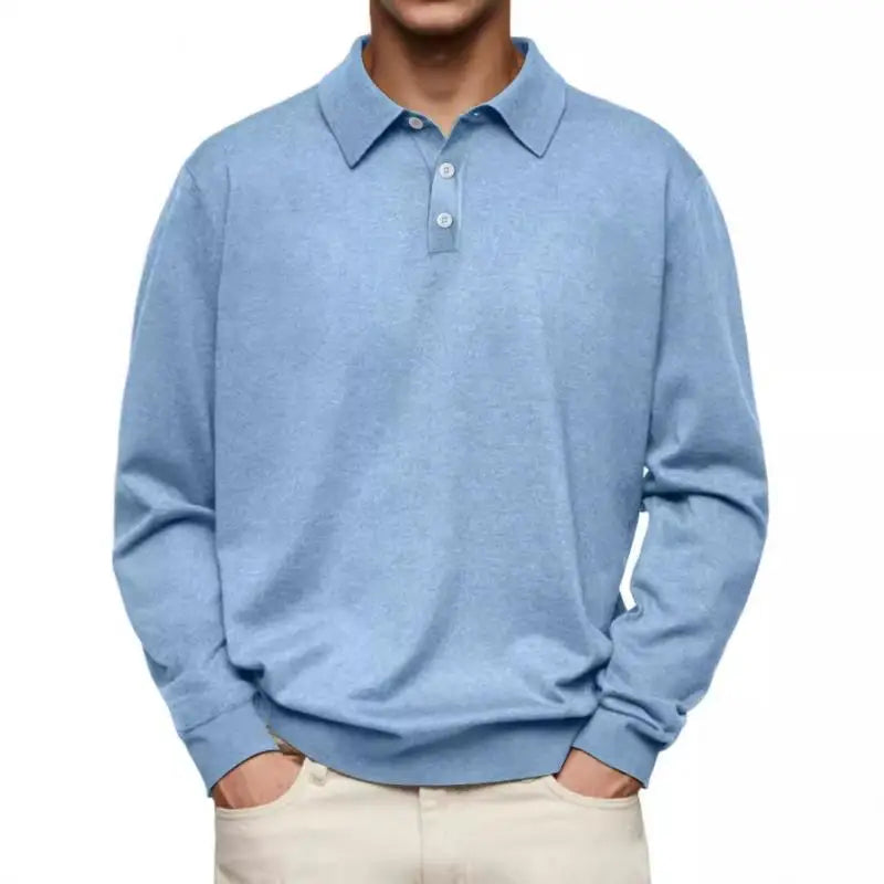 John – Casual Long-Sleeve Polo