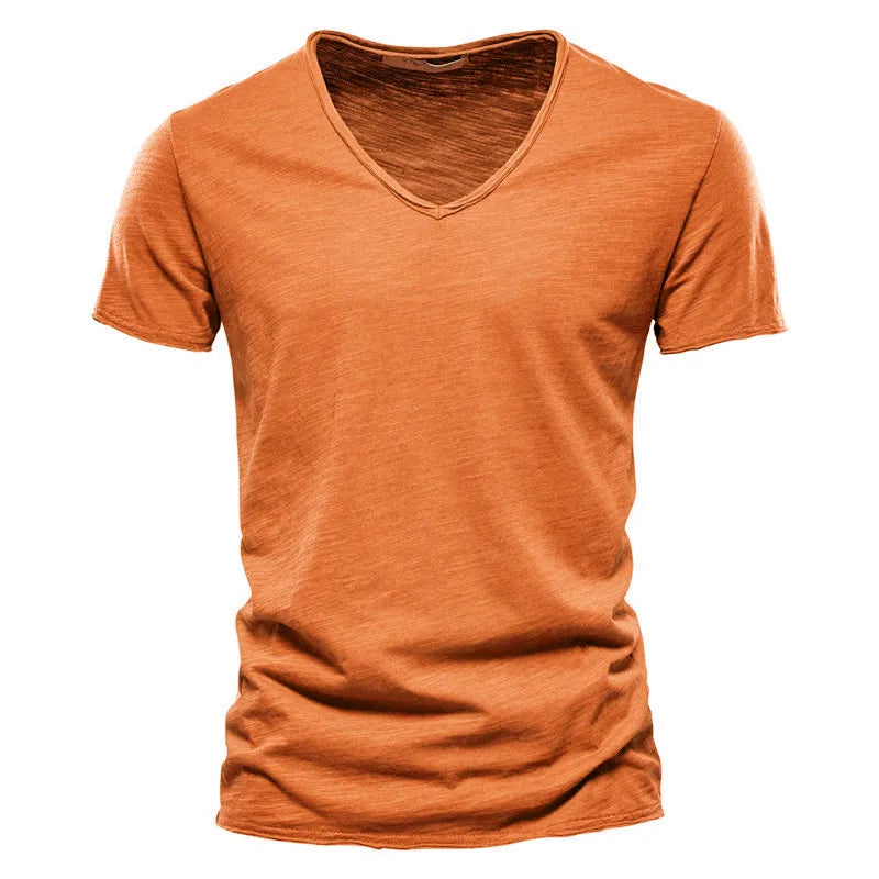 Adam – Classic V-Neck T-Shirt