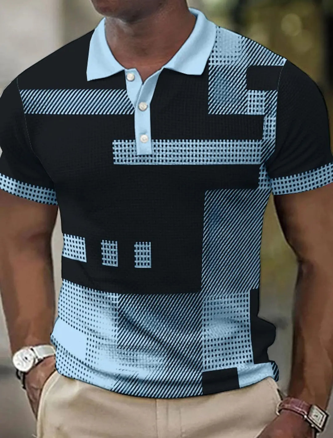 Brent – Modern Geometric Polo