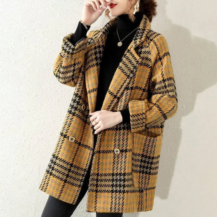 Tanya™ | Check Blazer Coat