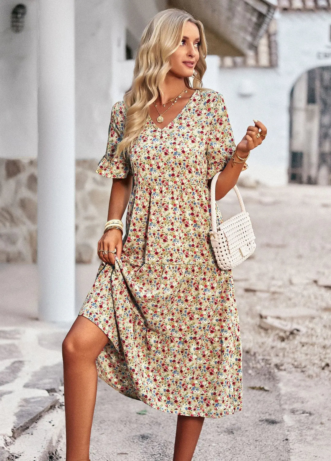 Vinna | Graceful Getaway Dress