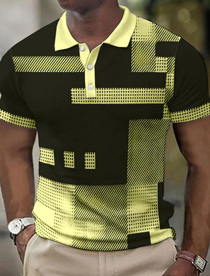 Brent – Modern Geometric Polo