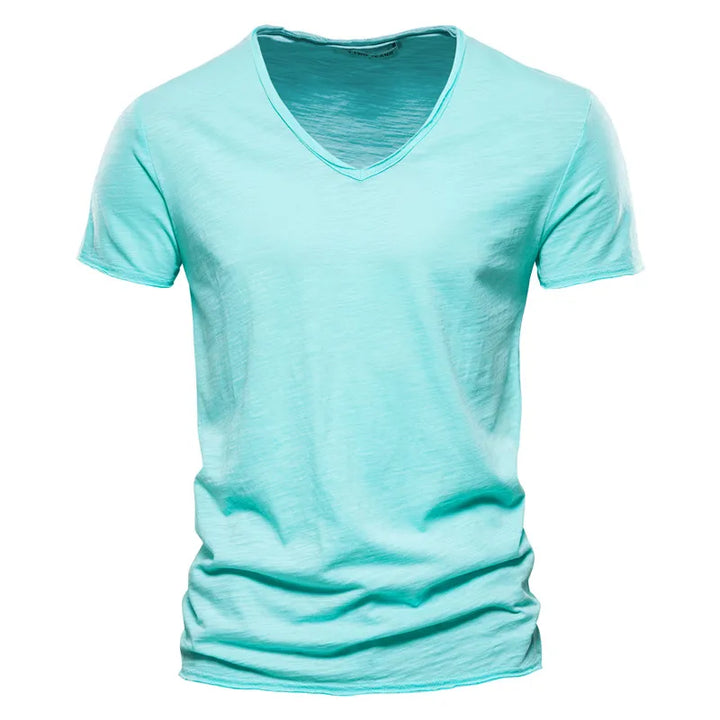 Adam – Classic V-Neck T-Shirt
