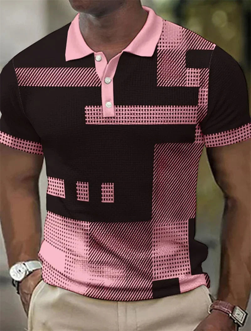Brent – Modern Geometric Polo
