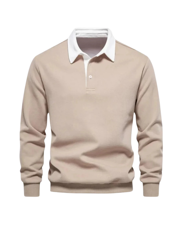 Adrian - Casual Polo Sweater