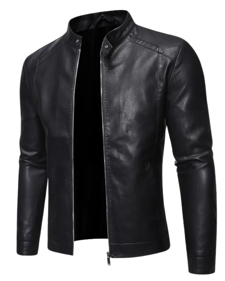 Jace – Classic Leather Jacket