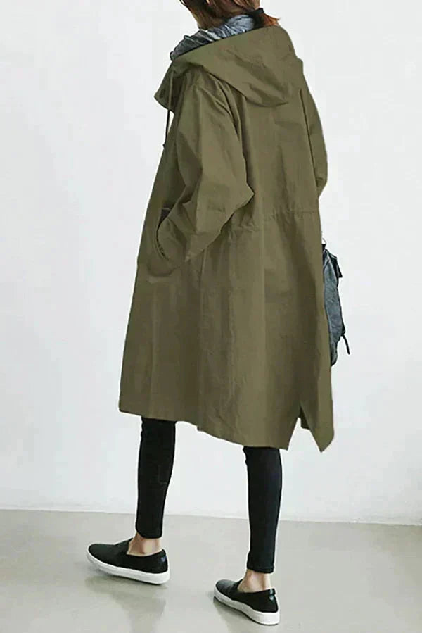 Sascha – Oversized Waterproof Raincoat