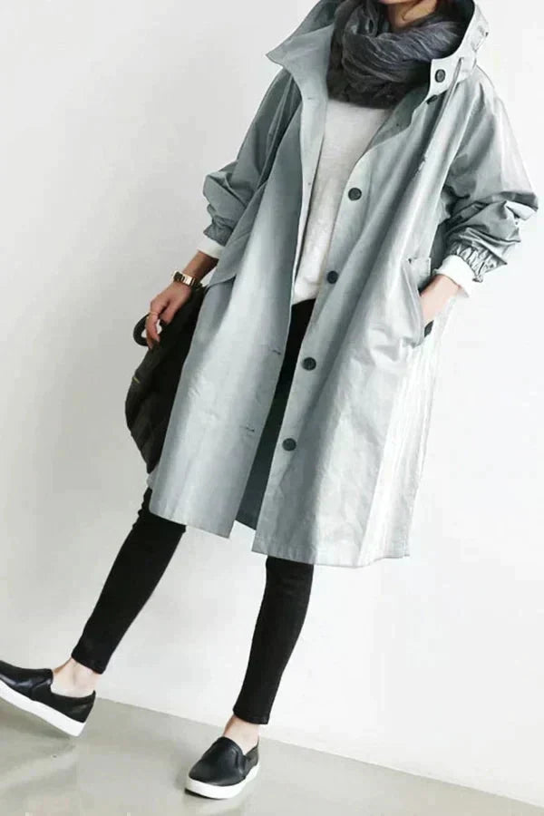 Sascha – Oversized Waterproof Raincoat
