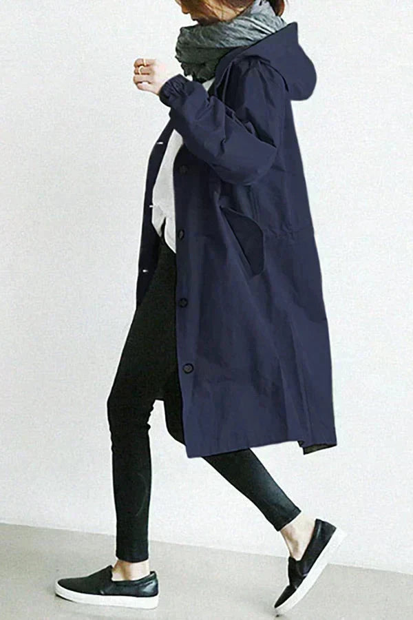 Sascha – Oversized Waterproof Raincoat