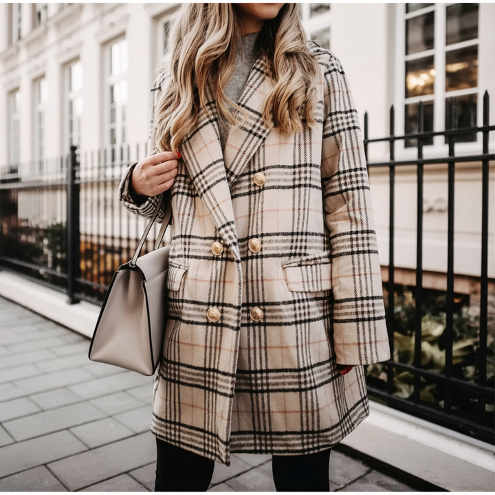 Madeleine™ | Plaid Coat