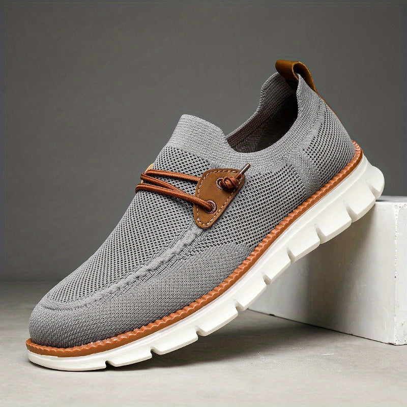 Justin – Casual Knit Loafers
