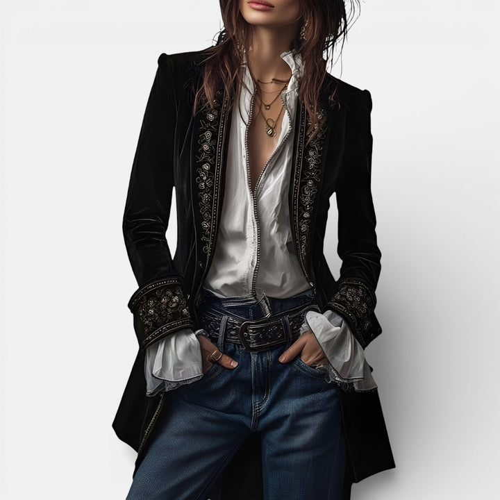 Billie™ | Elegant Velvet Jacket