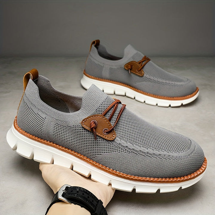 Justin – Casual Knit Loafers