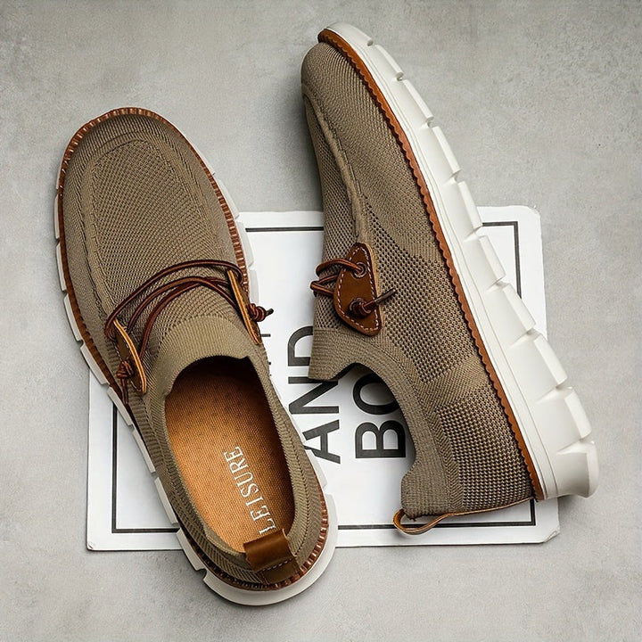 Justin – Casual Knit Loafers