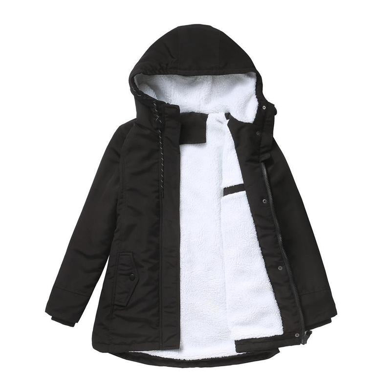 Cate™ | Cozy Quilted Winter Coat with Hood