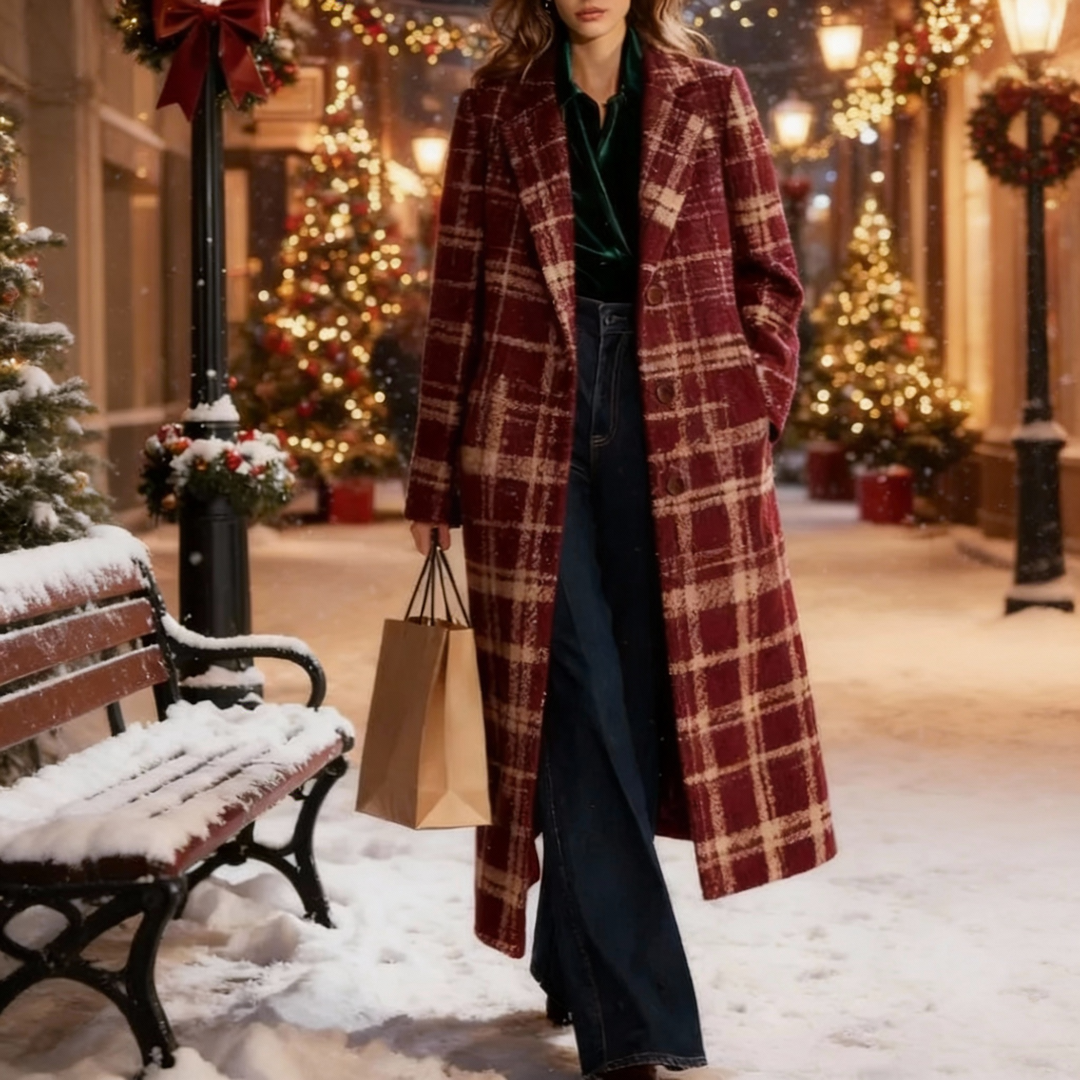 Dianne™ | Classic Plaid Coat