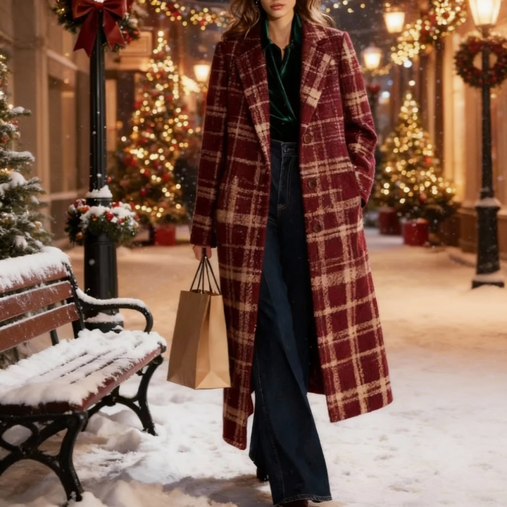 Dianne™ | Classic Plaid Coat