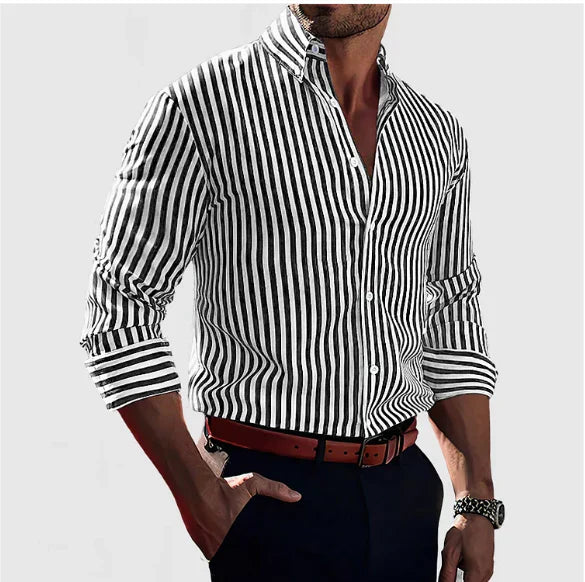Charles - Striped Oxford Shirt