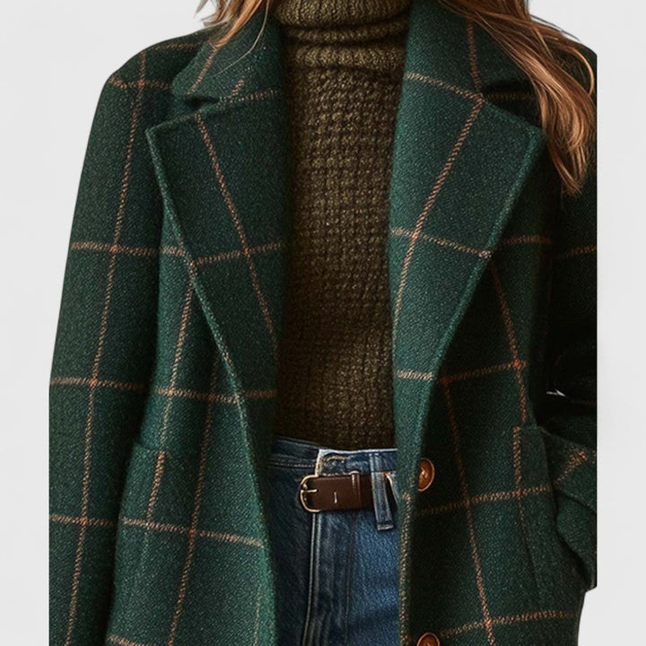 Mary™ | Classic Check Coat