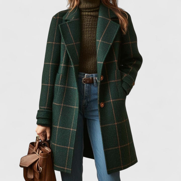 Mary™ | Classic Check Coat
