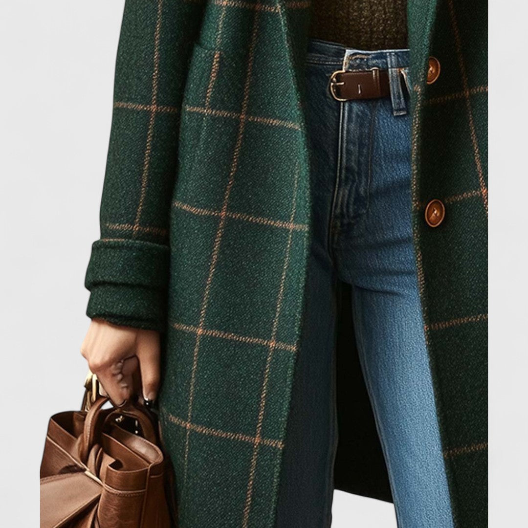 Mary™ | Classic Check Coat