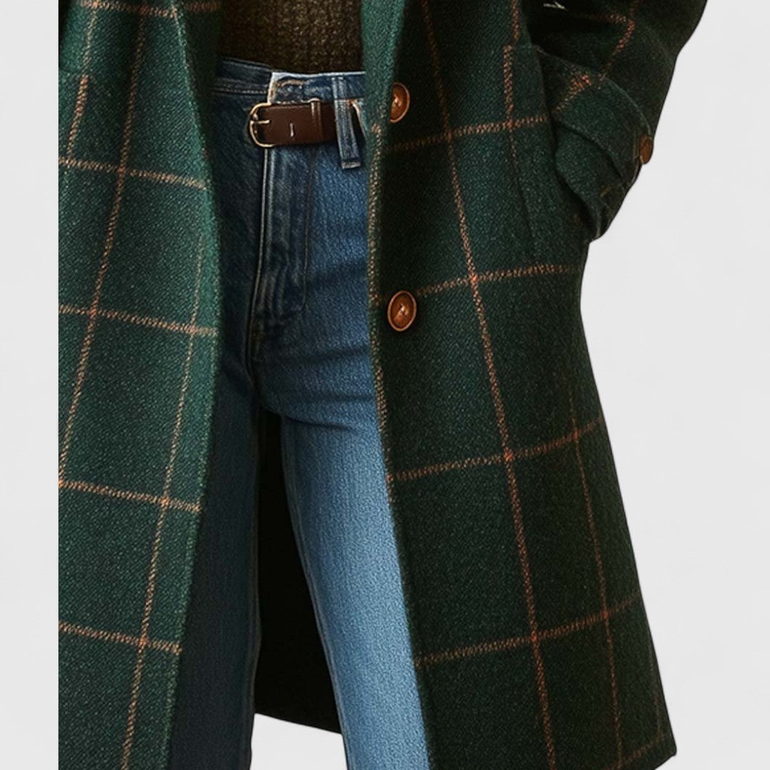 Mary™ | Classic Check Coat