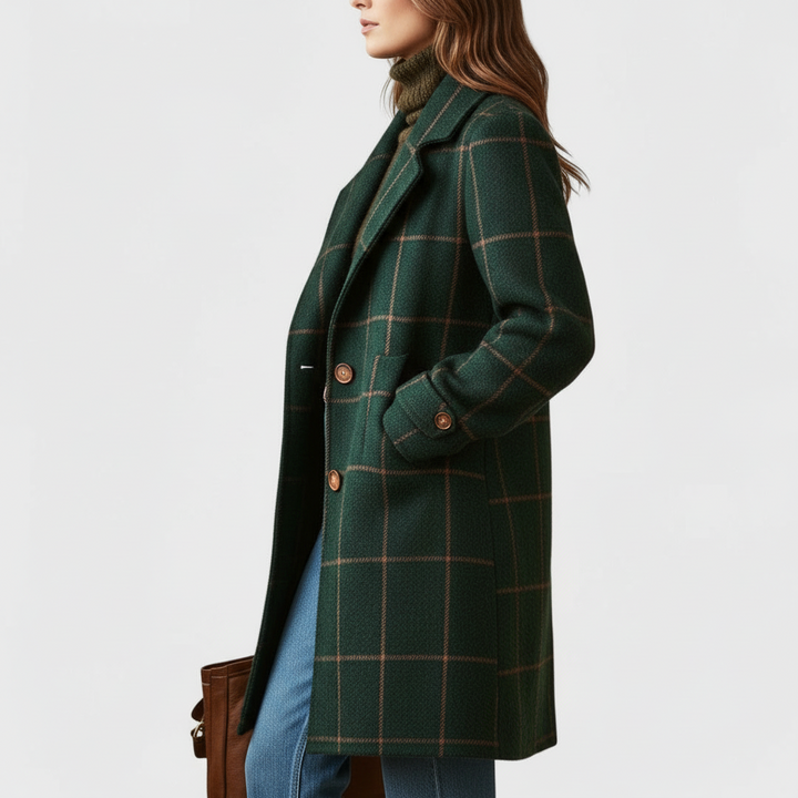 Mary™ | Classic Check Coat